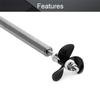 Fielect Drive Shaft w Propeller and Universal Joint for RC Boat, L300mm Shaft, L250mm Sleeve, D36mm Propeller, Fit for 6mm Motor Shaft view 3