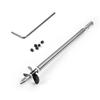 Fielect Drive Shaft w Propeller and Universal Joint for RC Boat, L200mm Shaft, L150mm Sleeve, D36mm Propeller, Fit for 2mm Motor Shaft view 1