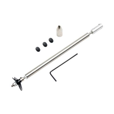 Fielect Drive Shaft w Propeller and Universal Joint for RC Boat, L200mm Shaft, L150mm Sleeve, D36mm Propeller, Fit for 3.17mm Motor Shaft