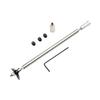 Fielect Drive Shaft w Propeller and Universal Joint for RC Boat, L200mm Shaft, L150mm Sleeve, D36mm Propeller, Fit for 3.17mm Motor Shaft view 1