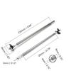 Fielect Drive Shaft w Propeller and Universal Joint for RC Boat, L250mm Shaft, L200mm Sleeve, D36mm Propeller, Fit for 3mm Motor Shaft view 2