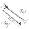 Fielect Drive Shaft w Propeller and Universal Joint for RC Boat, L200mm Shaft, L150mm Sleeve, D36mm Propeller, Fit for 6mm Motor Shaft view 2