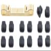 Brass Adjustable Sus Mount (E) - TRF420/TRF419/TA07/TB05 / Tamiya / 54937 view 1