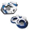Intex 5 Seat Lounging Pool Float & 2 Seat Pool Tube Float w/ Cooler & Repair Kit view 1