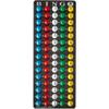 MR CHIPS Bingo Master Board and Easy Read 7/8" Bingo Balls with Fade and Scratch Resistant Large Numbers and Large Letters That Will Never Rub Off view 1