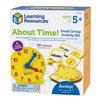 Learning Resources About Time! Group Activity Set, Classroom Set, 6 Write & Wipe Clocks view 1