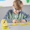 Learning Resources About Time! Group Activity Set, Classroom Set, 6 Write & Wipe Clocks view 2
