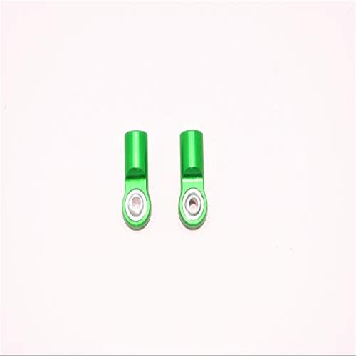 Aluminum Ball Ends For GPM Optional Rear Dampers Item# MAK135RAA For Arrma Kraton 6S / KRATON 6S V5 / NOTORIOUS 6S V5-2Pc Set Green