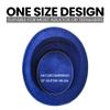 Carnavalife Felt Cup Hat Satin Hat Round Wizard with Satin Ribbon for Adults and Children (Blue) view 4