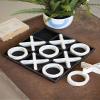 Kalalou CMN1438 Wooden Tic-Tac-Toe Game, See Image view 1