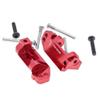 CODA RACING RC Alloy Caster Block for Traxxas 1/10 2WD Slash, Stampede, Rustler, Nitro Slash-Replaces Part 3632(Pair) view 2