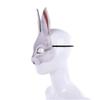 Alodidae Bunny Mask Animal Half Face Rabbit Ear Mask for Easter Halloween Party Mardi Gras Costume Accessory (Grey) view 4