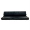Foamnasium Blocksy Mini Indoor Foam Playset 3 Piece Soft Toddler and Kids Active Play Couch for Crawling, Climbing, Fort Building and Jumping, Made in The US, Black view 1