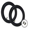 2 Inner Tube Replacement Parts for Bugaboo Cameleon, Frog, Runner Children's Jogger Strollers Pneumatic Tires 12" 16" inches Bent Straight/Schrader Valves (12" Straight Valve) view 2