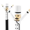 LookOurWay Air Dancers Inflatable Tube Man Attachment - 10 Feet Tall Wacky Waving Inflatable Dancing Tube Guy for Business Promotion - Blower Not Included - Restaurant and Food Themed - Chef view 1