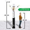 LookOurWay Air Dancers Inflatable Tube Man Attachment - 10 Feet Tall Wacky Waving Inflatable Dancing Tube Guy for Business Promotion - Blower Not Included - Restaurant and Food Themed - Chef view 3