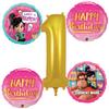 Happy 1st Birthday Vanellope Wreck it Ralph Party Bouquet of Balloons view 1