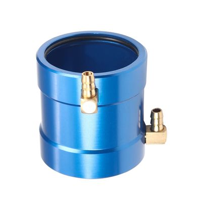 Fielect Motor Aluminum Water Cooling Jacket Metal Remote Control Model Boat Parts Blue Suitable for 36 Series Remote Control Boat Motor Parts Accessories