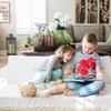 Foamnasium Blocksy Mini, Indoor Foam Playset 3 Piece Soft Toddler and Kids Active Play Couch for Crawling, Climbing, Fort Building and Jumping, Made in The US, Mint view 3