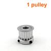 L-faster 16 Teeth Pulley for Skateboard N63 Motor 10mm Shaft 16T Pulley Replacement for Skateboard Fits HTD-5M Belt (1 Pulley) view 4