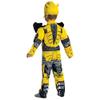 Disguise Bumblebee Costume, Toddlers Muscle Transformer Costumes for Boys, Padded Character Jumpsuit, Toddler Size Medium (3T-4T) Yellow (104909M) view 2
