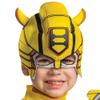 Disguise Bumblebee Costume, Toddlers Muscle Transformer Costumes for Boys, Padded Character Jumpsuit, Toddler Size Medium (3T-4T) Yellow (104909M) view 3