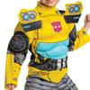 Disguise Bumblebee Costume, Toddlers Muscle Transformer Costumes for Boys, Padded Character Jumpsuit, Toddler Size Medium (3T-4T) Yellow (104909M) view 4