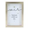 Depesche 11625-037-picture compliment, decorative frame with pretty saying, approx. 8.4 x 5.8 x 1.9 cm, ideal small gift, black, 8,4 x 5,8 x 1,9 cm view 1