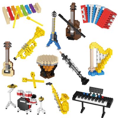 FUN LITTLE TOYS Mini Building Blocks for Goodie Bag Stuffers, Kids Building Toys, prizes for Kids Classroom Toy Building Sets, Party Favors 12 Boxes Christmas Stocking Stuffers
