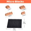 FUN LITTLE TOYS Mini Building Blocks for Goodie Bag Stuffers, Kids Building Toys, prizes for Kids Classroom Toy Building Sets, Party Favors 12 Boxes Christmas Stocking Stuffers view 4