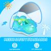 LAYCOL Baby Swimming Float with UPF50+ Sun Canopy Baby Floats for Pool No Flip Overbaby Pool for Baby Age of 3-36 Months view 3
