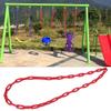 1.5m Children Swing Chain Plastic Coated Iron Playground Swing Link Chain Toy for Outdoor Indoor (Red) view 4