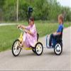 AmishToyBox Groffdale Chopper Deluxe Kid's Trike (Blue) view 3