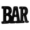 ATOSA Luminous black sign for bar wall 36 x 2 x 21 cm view 1