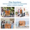 ECR4Kids Jumbo 4-To-Score, Giant Game, Orange/Grey view 4