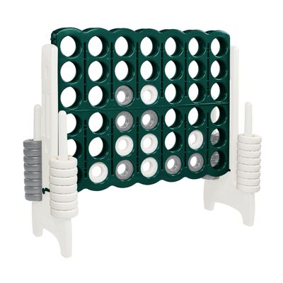 ECR4Kids Jumbo 4-to-Score, Giant Game, Green, White