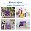 ECR4Kids Jumbo 4-To-Score, Giant Game, Purple/Gold view 4