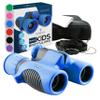 Think Peak Blue Binoculars Science Toy for Kids Ages 3-12 Years - Real Compact Outdoor Adventure & STEM Educational Nature Hiking Explorer for Bird Watching, Camping Childrens Birthday Gift view 1
