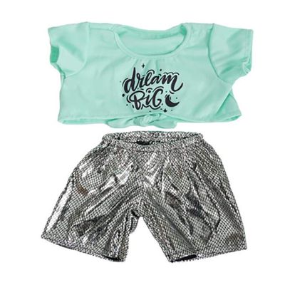 Adorable Dream Big Knot Tee & Leggings Fit Most 16 inch Build A Bear and Make Your Own Stuffed Animals