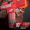Nerf Mega Motostryke Motorized 10-Dart Blaster - Includes 10 Official Mega Darts and 10-Dart Clip - for Kids, Teens, Adults view 2