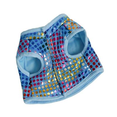 Adorable Blue Puff Vest Fits Most 16 inch Build A Bear and Make Your Own Stuffed Animals