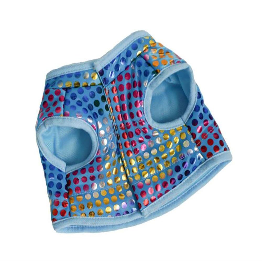 Adorable Blue Puff Vest Fits Most 16 inch Build A Bear and Make Your Own Stuffed Animals