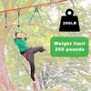 BeneLabel 2 Pcs Ninja Monkey Bars for Obstacle Course Bars 250LB Capacity Trapeze Swing Bar for Slackline Wood & Ropes Swing Set Bars for Kids & Teens Ninja Line, Backyard (Blue) view 3