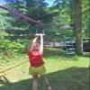 BeneLabel 2 Pcs Ninja Monkey Bars for Obstacle Course Bars 250LB Capacity Trapeze Swing Bar for Slackline Wood & Ropes Swing Set Bars for Kids & Teens Ninja Line, Backyard (Blue) view 4