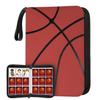 900 Pockets Basketball Card Binder Sleeves for Trading Cards, Carrying Case with Basketball Card Sleeves Album Holder Protectors for Football Baseball Sports Cards view 1