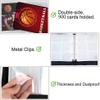 900 Pockets Basketball Card Binder Sleeves for Trading Cards, Carrying Case with Basketball Card Sleeves Album Holder Protectors for Football Baseball Sports Cards view 4
