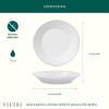 Melamine Lastra White Shallow Bowl view 2