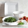 Melamine Lastra White Shallow Bowl view 4
