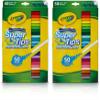 Crayola Super Tips Markers, Washable Markers, Gift, 50 Count-2 Pack view 1