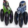 Monster Jam Official Grave Digger vs Grave Digger (1984 Retro) Colour-Changing Die-Cast Monster Trucks, 1:64 Scale view 2